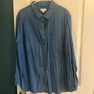 Chambray button up